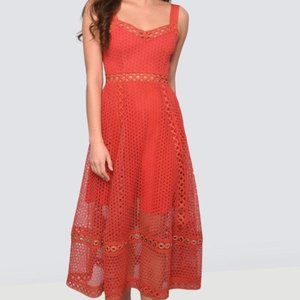 Maje knee-length dress  lace style